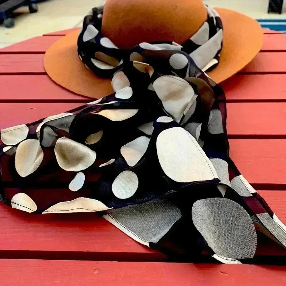 Source Unknown neutral  scarf